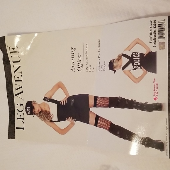 XS Leg Avenue Arresting Officer NWT - Picture 2 of 7